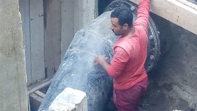 تركيب خط مياه جديد
