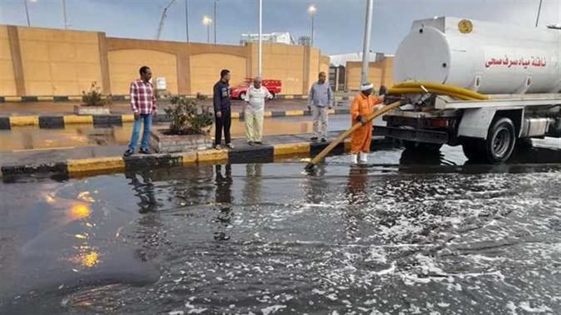  آثار الأمطار 