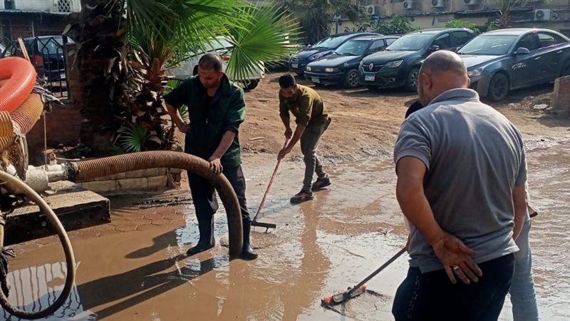 شفط مياه الأمطار