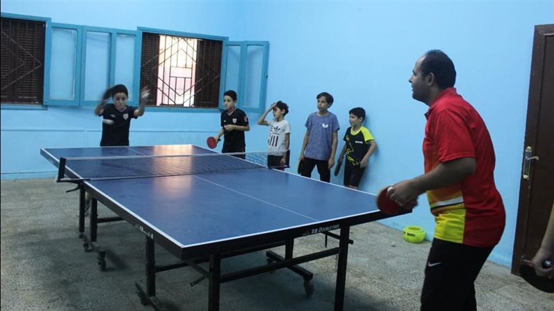 أنشطة رياضية في مراكز