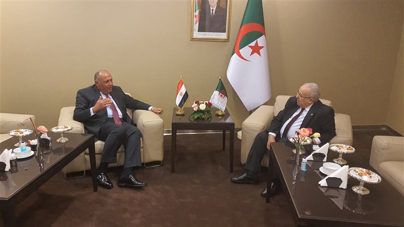 وزير الخارجية ونظيرة