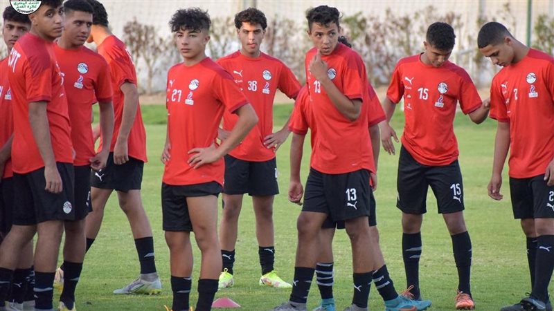 تدريبات منتخب الناشئين
