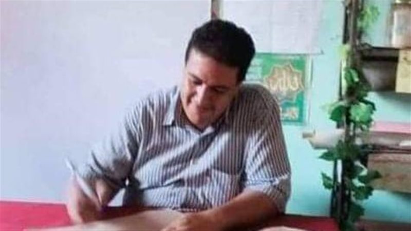 وفاة معلم اثناء الشرح