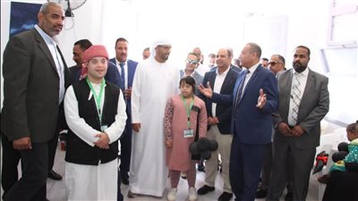 وفد مؤسسة زايد العليا لأصحاب الهمم يصل مطروح لتفقد مراكز التخاطب والتأهيل