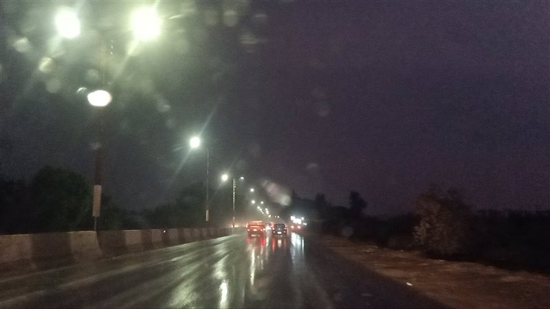 امطار في الدقهلية