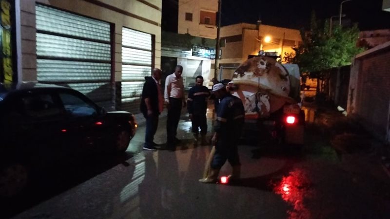 رفع مياه الأمطار