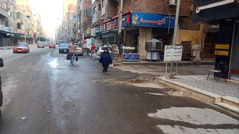 جانب من شوارع حي