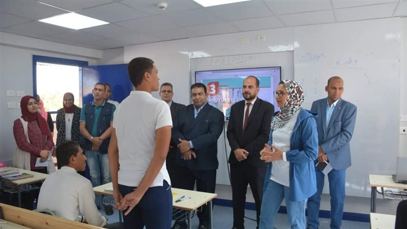 جولة نائب محافظ الوادى