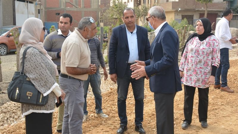 محافظ القليوبية خلال