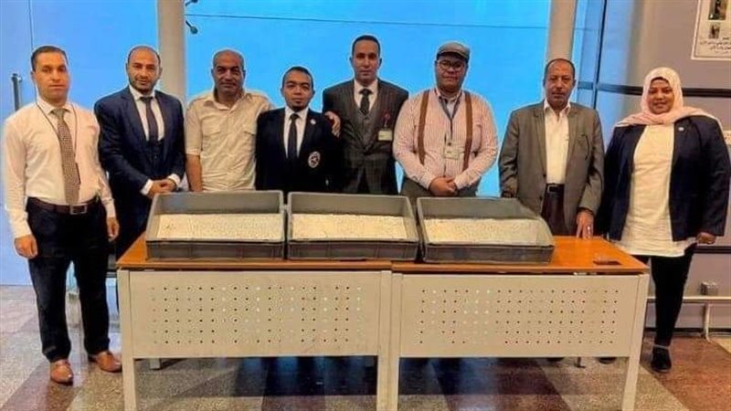 المضبوطات بحوزة رجال