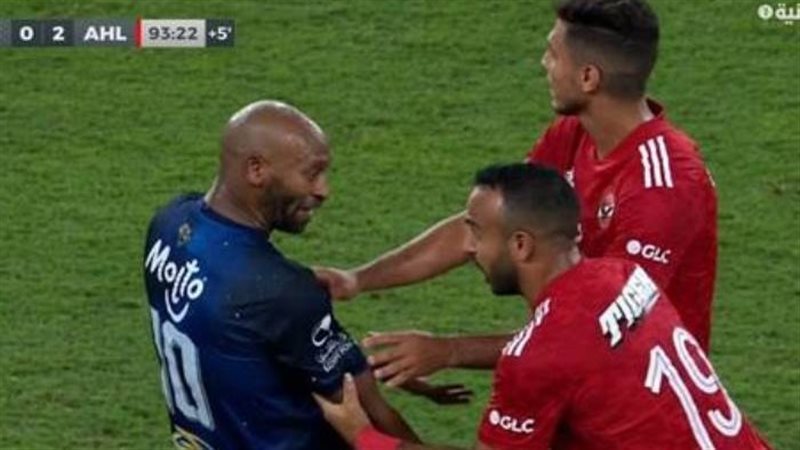مشادة شيكابالا والشحات