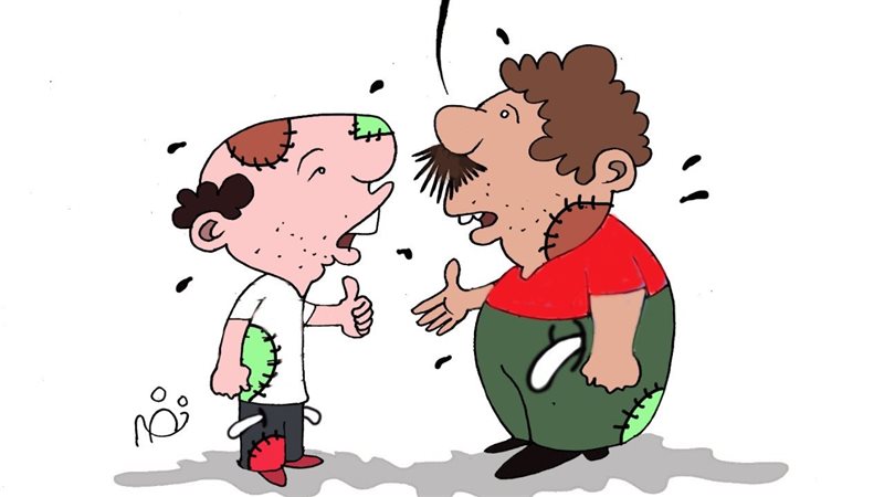 سعر الدولار في كاريكاتير