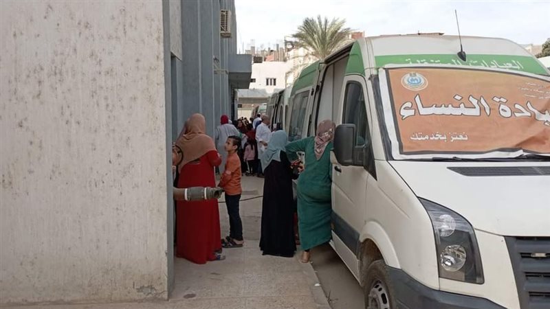 قافلة طبية بمنشأة
