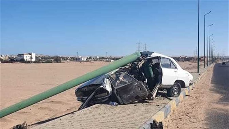 حادث تصادم سيارة