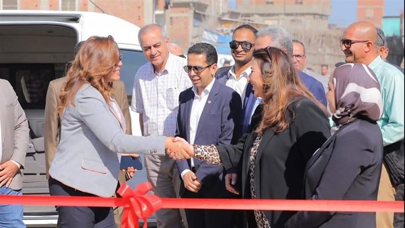 منال عوض تفتتح محطة