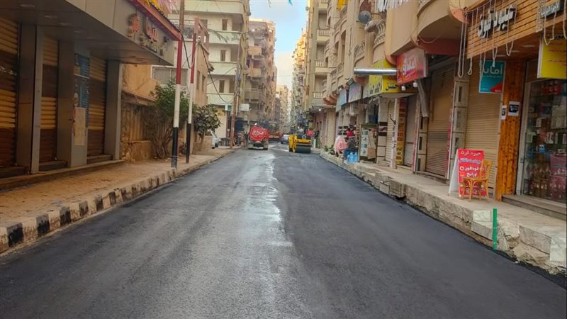 رصف شوارع العجمي