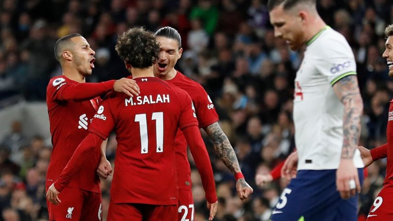 مباراة ليفربول وتوتنهام
