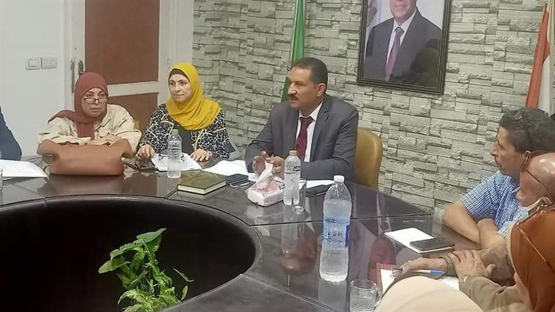 سلومة مع قيادات المديرية