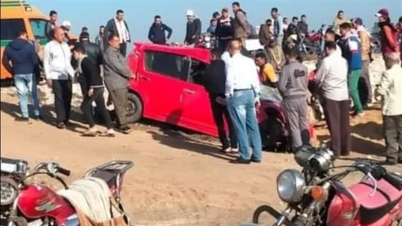 انقلاب سيارة ملاكي
