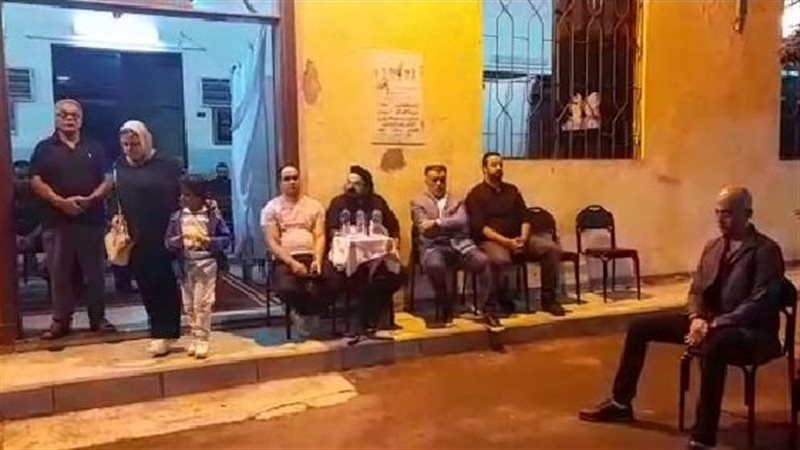 عزاء شقيق المطرب