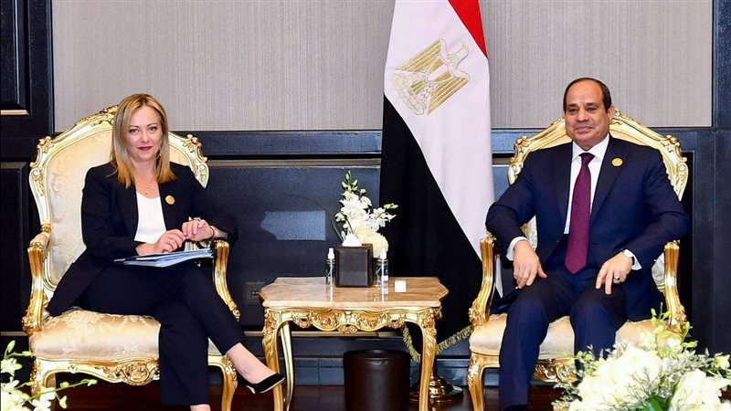الرئيس السيسي ورئيسة