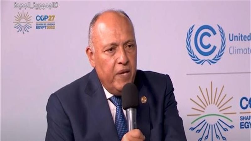 وزير الخارجية سامح