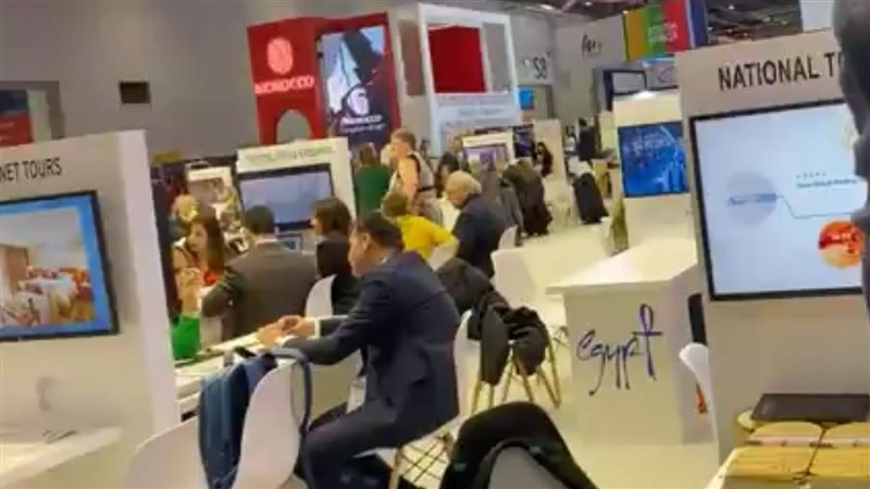افتتاح الجناح المصري