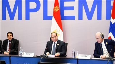 السيسي ورئيس وزراء بلجيكا يطلقان المنتدى العالمي للهيدروجين المُتجدد