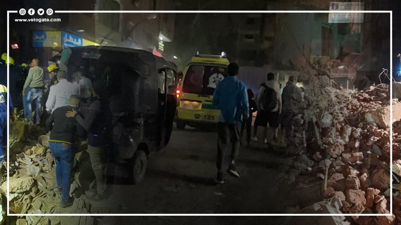 عقار امبابة المنهار