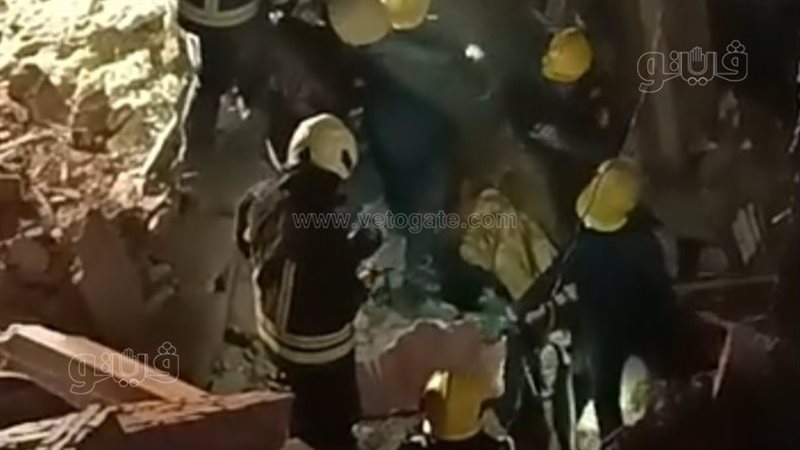لحظة انتشال جثمان