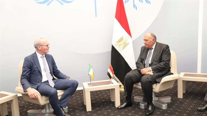 سامح شكري يستقبل