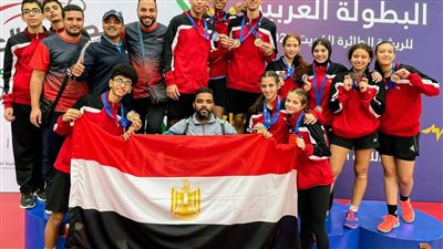 مصر تحصد 12 ميدالية في البطولة العربية لناشئي الريشة الطائرة بالكويت