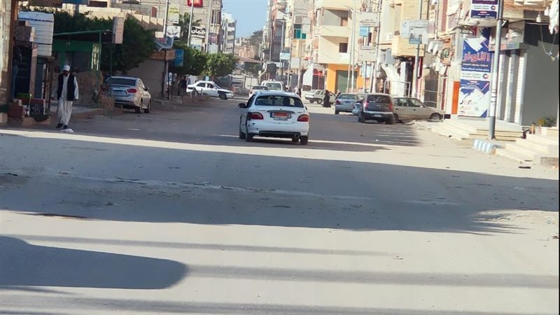 شوارع شمال سيناء
