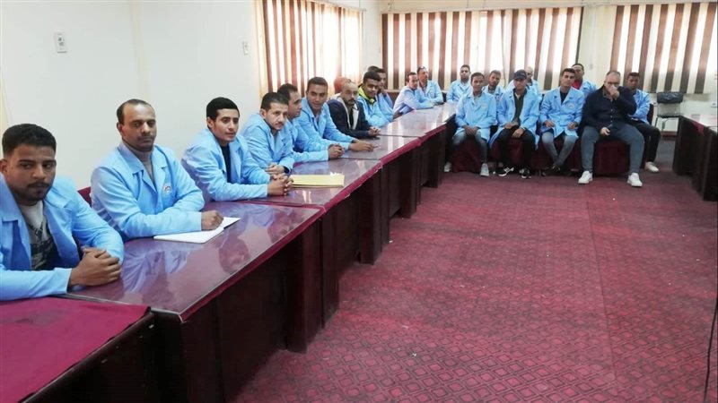جانب من التدريب