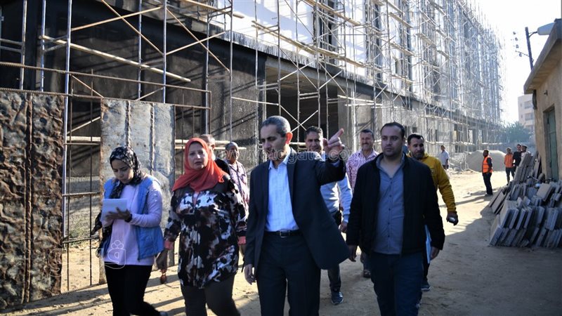 محافظ الغربية يتفقد
