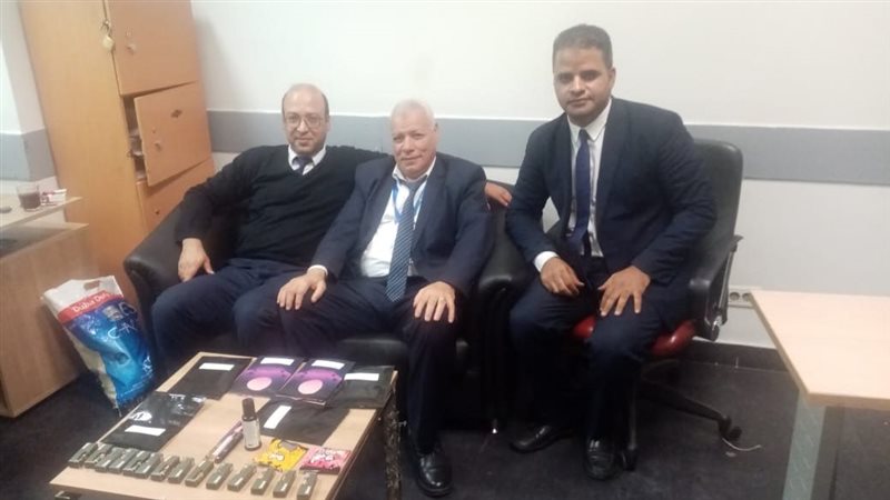 المضبوطات بحوزة جمارك