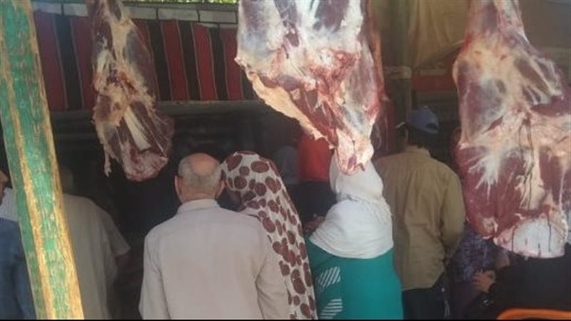 فتح 7منافذ بيع للحوم