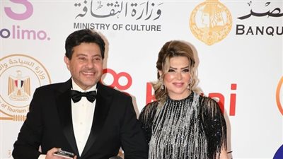 هاني شاكر وخالد النبوي وأحمد عبد العزيز في حفل افتتاح مهرجان القاهرة السينمائي |صور