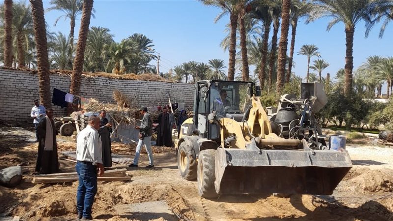 حملة إزالة بأسيوط