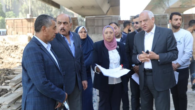 محافظ الجيزة في جولة