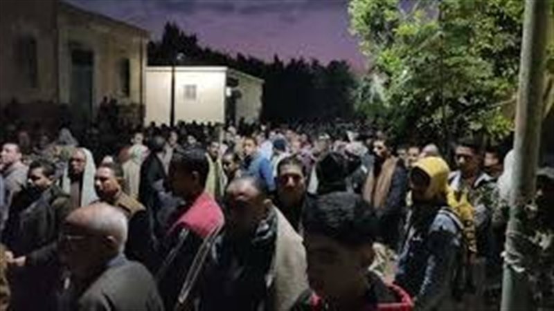 حالة من الحزن بقرية
