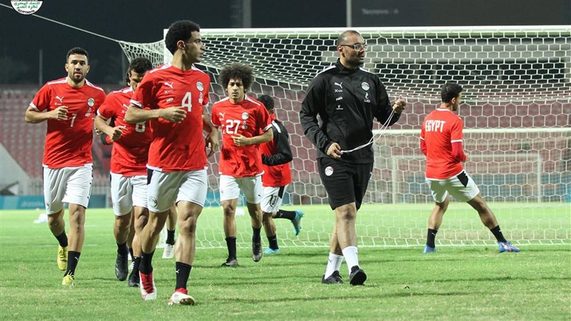 منتخب مصر يتدرب في