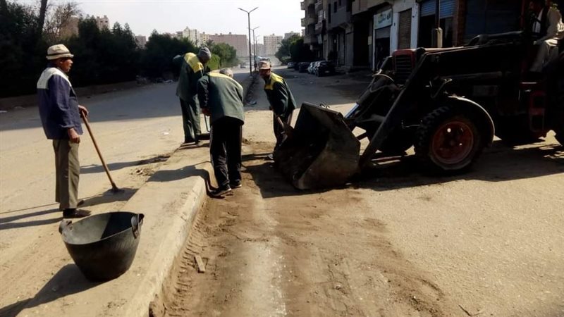 حملة نظافة في الجيزة