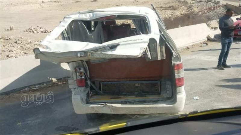 جانب من الحادث 