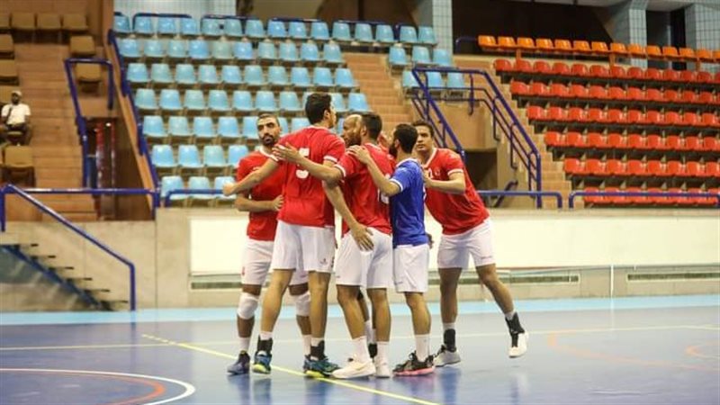 رجال طائرة الأهلى