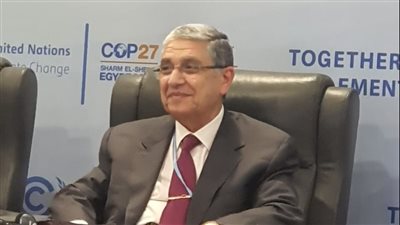  محمد شاكر: تحويل تعهدات مؤتمر المناخ إلى اتفاقيات لتنفيذ مشروعات الطاقة المتجددة 