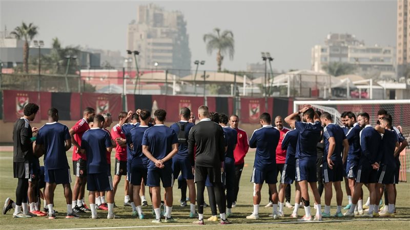 تدريبات الأهلي