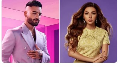 مالوما يحتفل مع ميريام فارس بإصدار أغنية Tukoh Taka في قطر | فيديو
