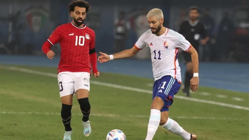 مصر وبلجيكا 