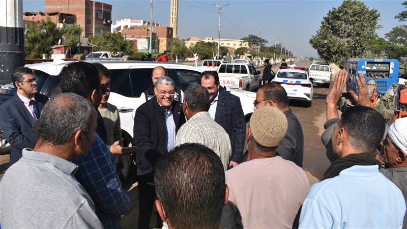 محافظ المنيا يتابع